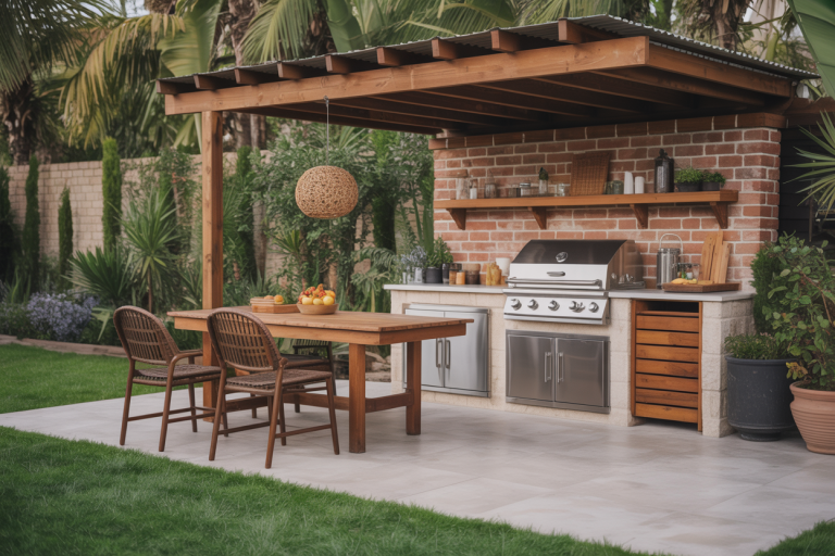 14 Cheap Outdoor Kitchen Ideas for Stylish Backyard Entertaining on a Budget