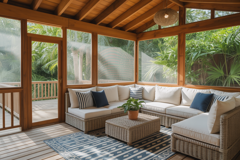13 Half Screened in Porch Half Deck Ideas for Functional and Stylish Outdoor Living